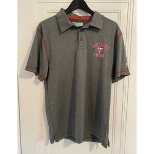 Minnesota Twins MLB Baseball Gray Polo Shirt Men’s Size Medium